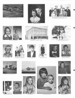 R. Schroeder home, A. Paul, Benker family, C. Molthan, Lambert Block, Rudolph Family, K. Benker, L. DeVore